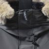 Canada goose  Business style mid-length down jacket gray