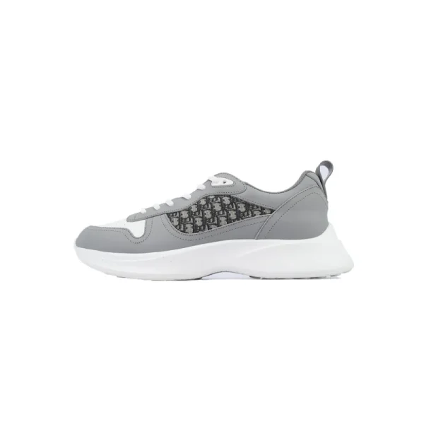 Dior B25 Runner Grey Smooth Calfskin Oblique Jacquard 3SN299ZIR- H165 Dior B25 Runner Grey Smooth Calfskin Oblique Jacquard 3SN299ZIR- H165