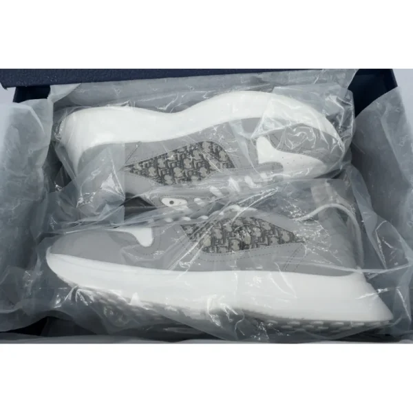copy_of_dior_b25_runner_white_oblique_suede_3sn259ytr_h069_1CEDFB9BB691D Dior B25 Runner Grey Smooth Calfskin Oblique Jacquard 3SN299ZIR- H165