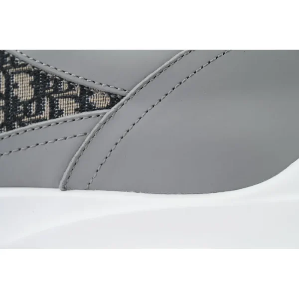 copy_of_dior_b25_runner_white_oblique_suede_3sn259ytr_h069_1CEDFB9BE5615 Dior B25 Runner Grey Smooth Calfskin Oblique Jacquard 3SN299ZIR- H165