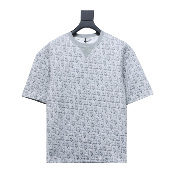 Dior Oblique Relaxed-Fit T-Shirt Terry Cotton Jersey Dior Oblique Relaxed-Fit T-Shirt Terry Cotton Jersey