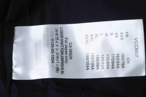 copy_of_louis_vuitton_embossed_zipper_down_jacket_white_1D0F095975F18 Louis Vuitton Embossed Zip Down Jacket Black