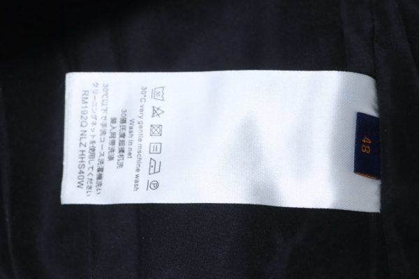 copy_of_louis_vuitton_embossed_zipper_down_jacket_white_1D0F095AE411C Louis Vuitton Embossed Zip Down Jacket Black