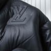 copy_of_louis_vuitton_embossed_zipper_down_jacket_white_1D0F0965E671C Louis Vuitton Embossed Zip Down Jacket Black