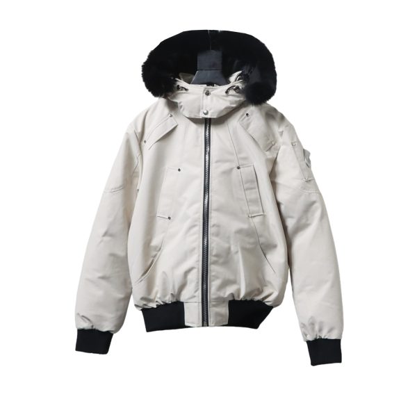 Moose knuckles Men's down jacket off-white Moose knuckles Men's down jacket off-white