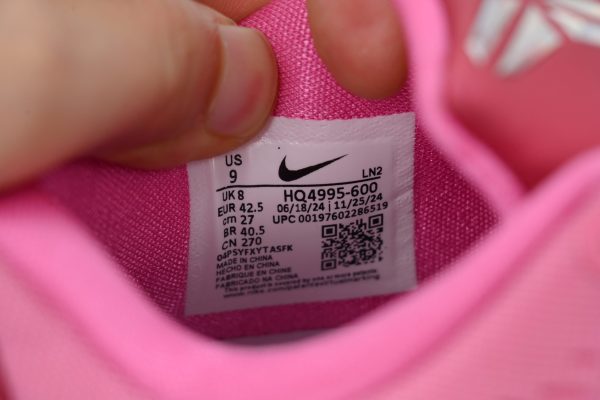 Nike Kobe 9 EM Protro 'Think Pink'    HQ4995-600