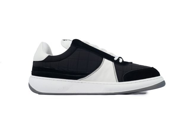 PK God Batch Chanel Stylish Skateboarding Shoes Black White