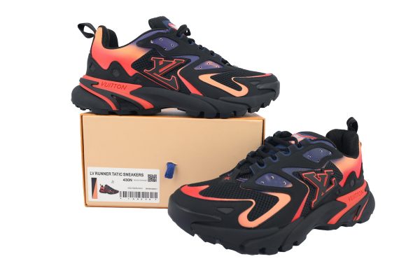 copy_of_pk_god_batch_louis_vuitton_run_tatic_grayish_green_1C5371A3E651F PK God Batch Louis Vuitton Run Tatic Black Orange