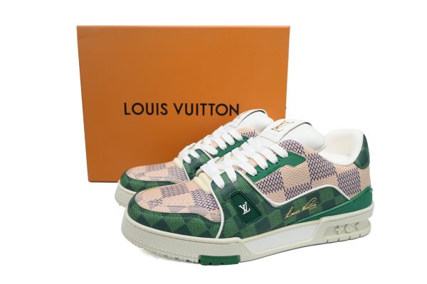 copy_of_pk_god_batch_tyler_x_louis_vuitton_trainer_green_1AC696260D516 PK God Batch LOUIS VUITTON Trainer White Green