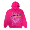 Sp5der P*NK Hoodie Pink + Purple Brand Fashion Men Jeans 6