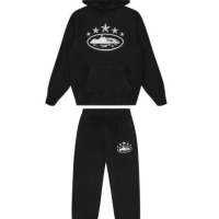 Corteiz 5 starz tracksuit black set Corteiz 5 starz tracksuit black set