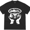 Corteiz Vortex Hands Tee Black/White