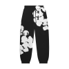 Denim Tears Big Cotton Wreath Sweatpants Black Denim Tears Big Cotton Wreath Sweatpants Black
