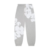 Denim Tears Big Cotton Wreath Sweatpants Grey Denim Tears Big Cotton Wreath Sweatpants Grey