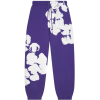 Denim Tears Big Cotton Wreath Sweatpants Purple