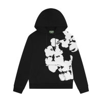 Denim Tears Big Cotton Wreath Sweatshirt Black Denim Tears Big Cotton Wreath Sweatshirt Black