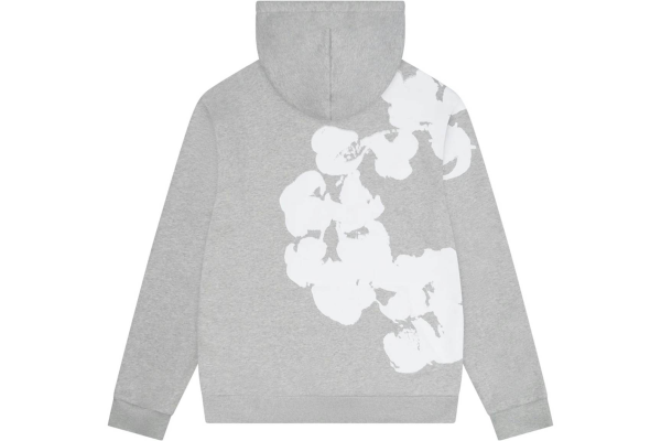 Denim Tears Big Cotton Wreath Sweatshirt Grey