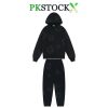 Denim Tears Cotton Wreath Hooded Sweatshirt 'Black Monochrome' Set