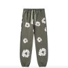 Denim Tears The Cotton Wreath Sweatpants Dark Gray Denim Tears The Cotton Wreath Sweatpants Dark Gray