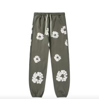 Denim Tears The Cotton Wreath Sweatpants Dark Gray Denim Tears The Cotton Wreath Sweatpants Dark Gray