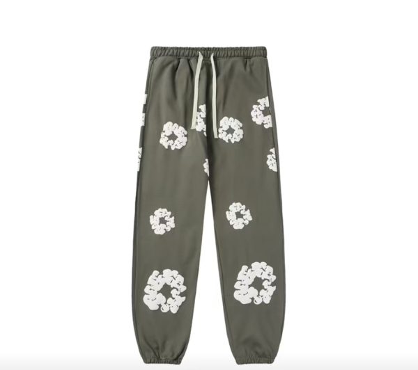 Denim Tears The Cotton Wreath Sweatpants Dark Gray Denim Tears The Cotton Wreath Sweatpants Dark Gray