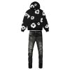 Denim Tears The Cotton Wreath Sweatshirt Black+ Amiri Jeans PK 8908