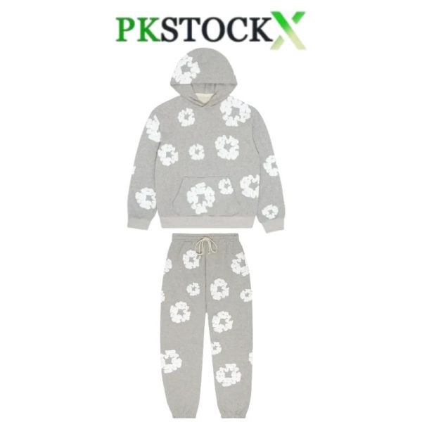 Denim Tears The Cotton Wreath Sweatshirt Gray suit