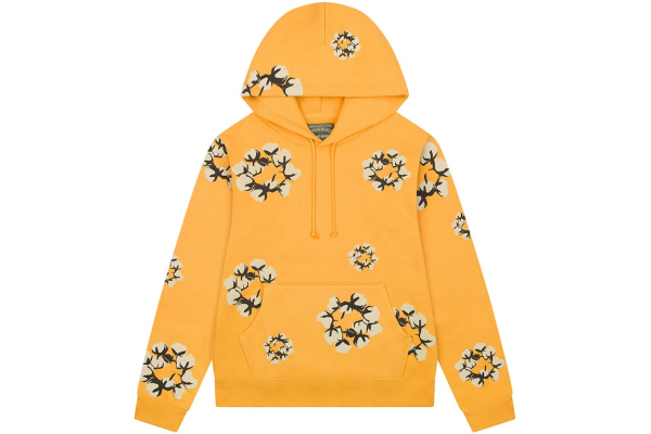 Denim Tears x CPFM Cactus Tears Wreath Hoodie Yellow