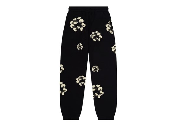 Denim Tears x CPFM Cactus Tears Wreath Sweatpants Black Denim Tears x CPFM Cactus Tears Wreath Sweatpants Black
