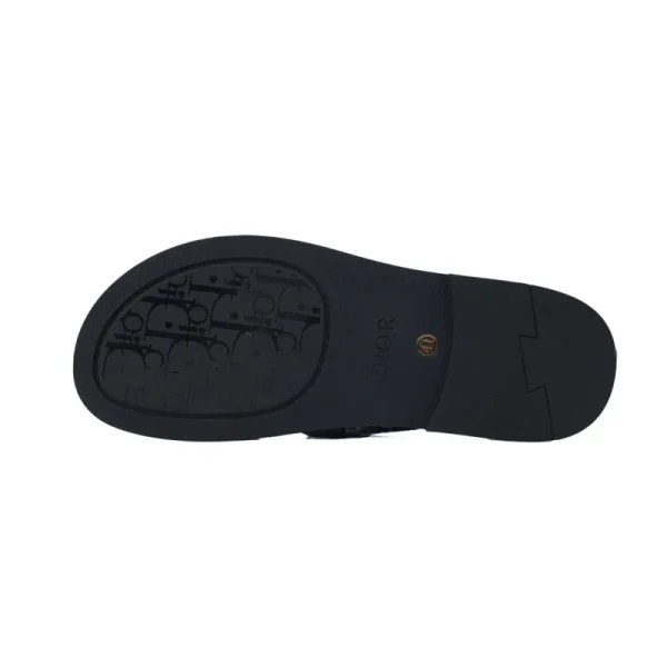 PK?God Batch  Dior Alias Sandal Beige And Black Dior Oblique Jacquard