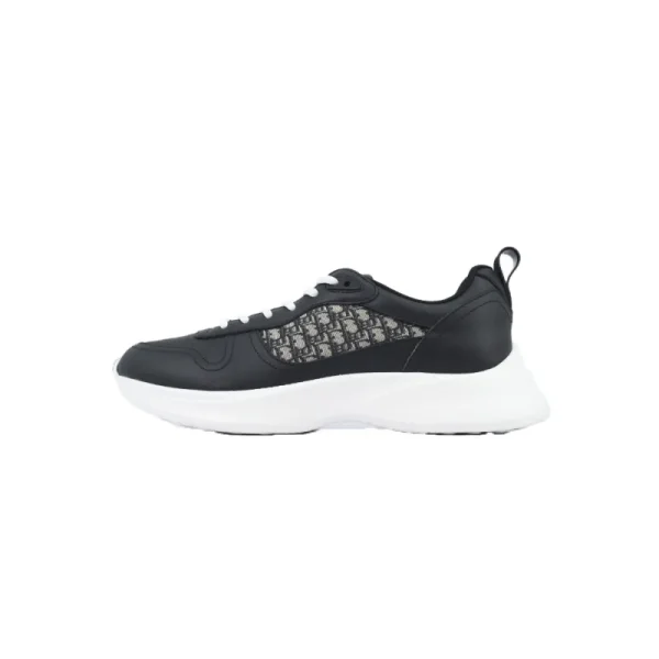 Dior B25 Runner Black Smooth Calfskin Oblique Jacquard 3SN299ZIR-H965 Dior B25 Runner Black Smooth Calfskin Oblique Jacquard 3SN299ZIR-H965