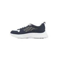 Dior B25 Runner Navy Blue Oblique Jacquard 3SN299ZIR-H561
