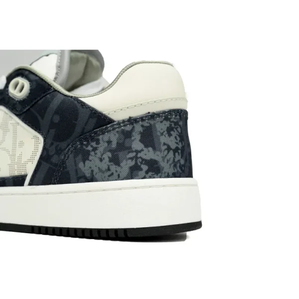 Dior B27 Low Denim Blue White Dior Tears Oblique Galaxy Leather 3SN272ZWZ H580