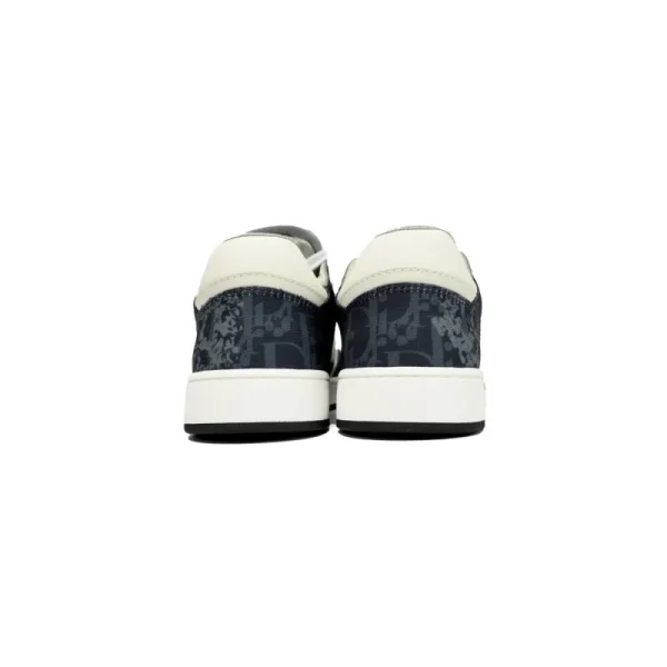 Dior B27 Low Denim Blue White Dior Tears Oblique Galaxy Leather 3SN272ZWZ H580