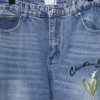 dior_cd_embroidered_letters_plant_flowers_couple_washed_jeans_1B5EF32BAEC1A Dior CD embroidered letters plant flowers couple washed jeans