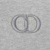 Dior CD Icon Hooded Sweatshirt Grey Cotton Fleece