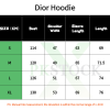 Dior CD Icon Hooded Sweatshirt Grey Cotton Fleece