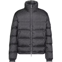 Dior Oblique Down Jacket Gray Technical Jacquard Dior Oblique Down Jacket Gray Technical Jacquard