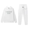 Fear of God Essentials Fleece Hoodie & Sweatpant Set White Fear of God Essentials Fleece Hoodie & Sweatpant Set White