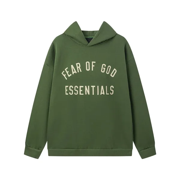 Fear of God Essentials Fleece II Hoodie & Sweatpant Set  Green