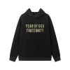 Fear of God Essentials Heavy Fleece Hoodie & Sweatpant Set Black