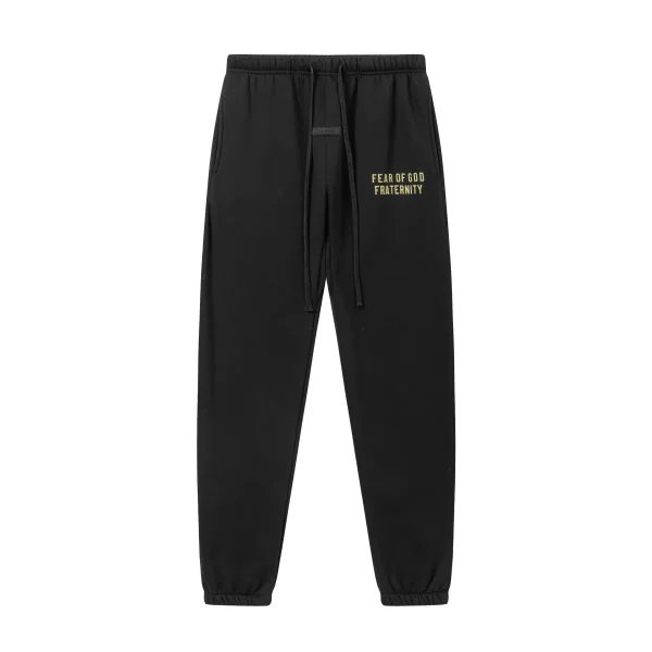 Fear of God Essentials Heavy Fleece Hoodie & Sweatpant Set Black