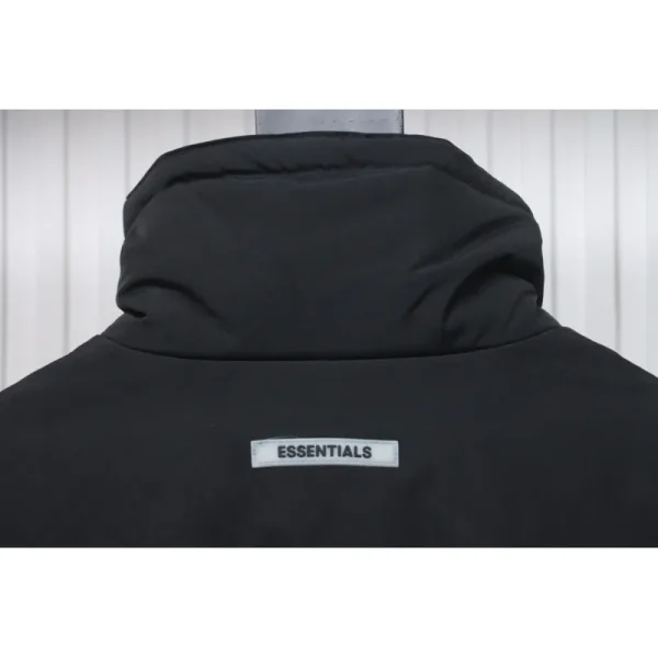 Fear of God Essentials High Street Style Synthetic Insulated Jacket Black