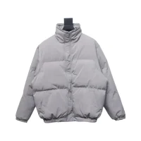 Fear of God Essentials High Street Style Synthetic Insulated Jacket Grey Fear of God Essentials High Street Style Synthetic Insulated Jacket Grey