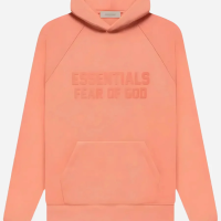 Fear of God Essentials Pullover Hoodie Coral