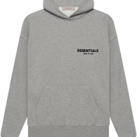 Fear of God Essentials Relaxed Hoodie Dark Oatmeal Fear of God Essentials Relaxed Hoodie Dark Oatmeal