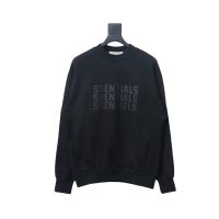 Fear of God FOG essential double line three-row silicone letter round neck sweatshirt Fear of God FOG essential double line three-row silicone letter round neck sweatshirt