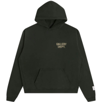 Gallery Dept. 90's Logo Hoodie Vintage Black
