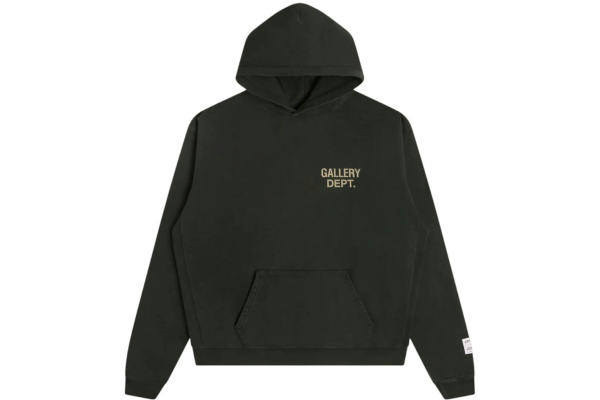 Gallery Dept. 90's Logo Hoodie Vintage Black