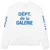 gallery_dept__french_collector_l_s_tee_white_blue_1C59CA2F6221C Gallery Dept. French Collector L/S Tee White Blue
